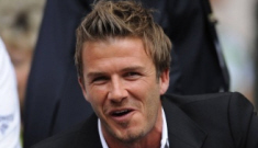 David Beckham rages at a douche heckling him about hookers