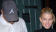 Jessica Simpson and Tony Romo had dinner together on Saturday
