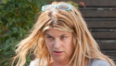 Kirstie Alley really didn’t lose all of that weight, shock