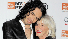 Helen Mirren & Russell Brand are pretty much dating at this point