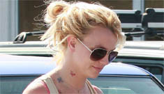 Britney Spears gets new tattoos on her neck