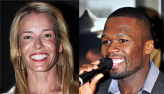 50 Cent and Chelsea Handler photographed together on a date