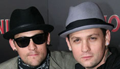 Benji and Joel Madden reunite with their father
