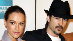 Colin Farrell & Alicja Bechleda are officially over, Colin is   back on the market!