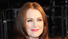 Julianne Moore in two-toned Lanvin: hideous, unflattering or chic?