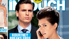 Kourtney Kardashian is either eloping with Scott Disick, or cheating on him