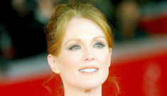 Julianne Moore’s blue Armani gown: gorgeous or not quite there yet?
