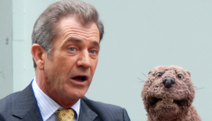 Mel Gibson is creepy, insane on the poster for ‘The Beaver’