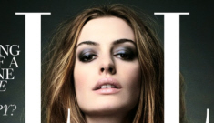 Anne Hathaway on the Elle UK December cover: fierce or hot mess?