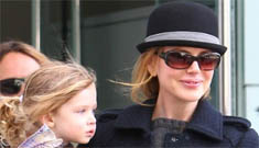 Nicole Kidman heads out with Sunday & Keith