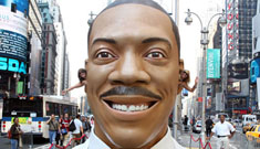 Eddie Murphy’s head is so big they made it into a movie & a ride that doesn’t move