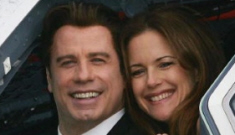 John Travolta & Kelly Preston’s friends congratulate them on “giving birth”
