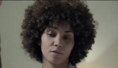 Halle Berry is an afro-tastic   hot mess in the trailer for ‘Frankie & Alice’