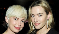 Michelle Williams is sticking with white-blonde hair: tragic or lovely?