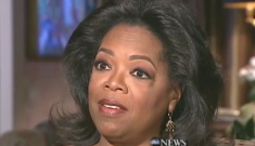 Oprah gets weepy & emotional talking about not being a lesbian with Gayle