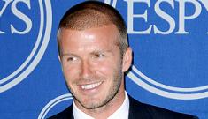 David Beckham’s presence makes the press ignore Lindsay Lohan