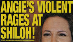 Enquirer’s “Angie’s violent rages at Shiloh” cover story sounds normal, non-abusive