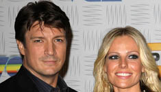 C-listers in love: Castle’s Nathan Fillion and actress   Kate Luyben