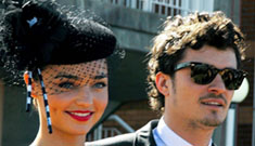 Orlando Bloom and Miranda Kerr haven’t broken up, they’re engaged