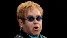 Elton John is going on tour one month after his baby was born