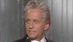 Michael Douglas gets a standing ovation at the Golden Globes
