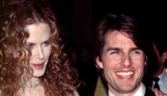 Did Tom Cruise & Nicole Kidman refuse to speak to   each other at a Globes party?