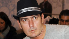 Charlie Sheen is back to hiring multiple hookers, but can he even get it up?