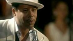 “Terrence Howard’s cheesy video for his single” links