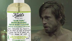 Brad Pitt releases biodegradable body cleanser with Kiehl’s