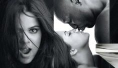 Khloe Kardashian releases ridiculous print ad for her unisex perfume