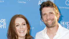 Julianne Moore: “the only reason I got married was for my children”