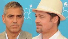 Brad Pitt says George Clooney “hates children”
