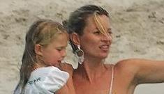 Kate Moss leaves the door open at gas stations so daughter can smell it