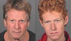 Ryan O’Neal and son arrested for meth possession