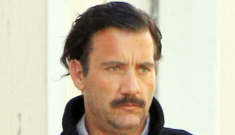 From the Desk of Clive Owen: Mustache rides are free, but the dong is priceless