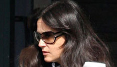 Did Demi Moore gain weight, or was it baggy sweatpants?