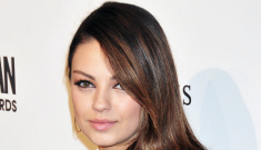 Mila Kunis’s simple white suit: classic elegance or completely boring?