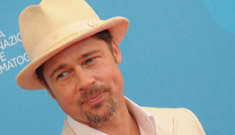 Is Brad Pitt planning a celebrity twin coffee table book?