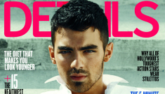 Joe Jonas butches it up for Details Mag, talks Taylor Swift & Ashley Greene