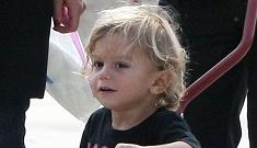 Cute photos of Kingston at the park with Gwen and Gavin