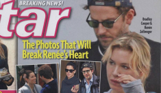 Renee Zellweger & Bradley Cooper split!