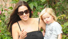 Angelina Jolie and some of her kids go out for Cheetos