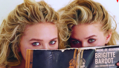 Mary-Kate & Ashley Olsen show off their spooky twin-brain in Vogue