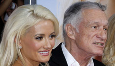 Hef “down in the dumps” about Holly leaving him