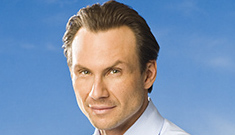 Christian Slater talks about trying not to act like an entitled diva