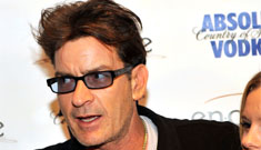 Charlie Sheen’s first live show was a bomb, but his second supposedly was ok
