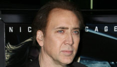 Nicolas Cage was arrested for domestic abuse, being a   drunk dumbass