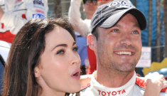 Megan Fox’s Official 2011 Face comes out to support Brian Austin Green