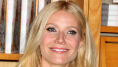 Gwyneth Paltrow was all yellow for an LA book signing: canary-fug or really cute?