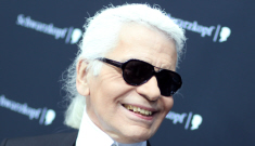 Karl Lagerfeld’s new additions to his List of Hate: thongs, happiness & sugar